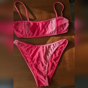 Kendall & Kylie Hot Pink Bikini Set